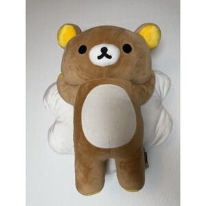Rilakkuma‎ Plush 16" San-X Bear Laying on Cloud Kawaii NWT